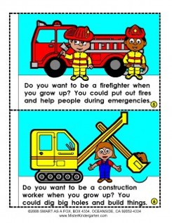 Firefighter and Construction Worker